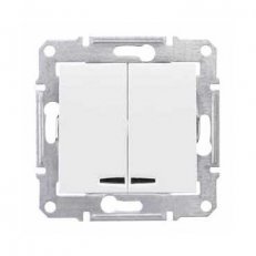 Sedna Přepínač sériový s orientační kontrolkou ř.5So Polar SCHNEIDER SDN0300321