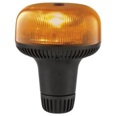 Maják LED LWX R FLEXI 12/24V DC, IP66, oranžová, černá, montážní adapter, rotace