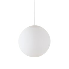 Závěsné LED svítidlo se skleněným stínidlem OSMONT ADRIA S3 HP 52W IP40 3K bílá