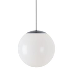 Závěsné LED svítidlo s plastovým stínidlem ISIS P4 PE HP 59W IP40 DALI 3K černá