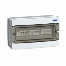 Fotovoltaický rozvaděč ASABOX pro 3 stringy, DC 1000V, IP65 FVE 51 6649.01