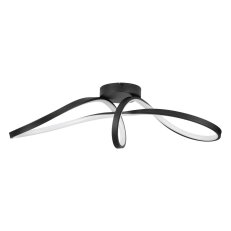 Stropní svítidlo CALAROSSA-Z LED-ZIG-RGB/CCT černá/bílá 22W IP20 EGLO 901158