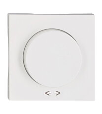 Kryt stmívače s kolečkem s tlačítkem, bílý SCHRACK EV102313--