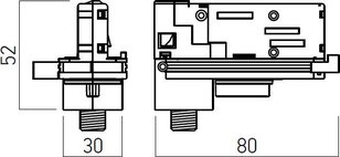 TRACK N 3c TRACK ADAPTER MWH