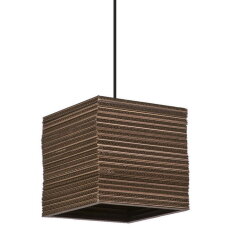 Závěsné svítidlo LEDVANCE Decor Cardboard Square Pendant E27 Brown