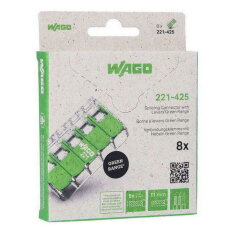 Páčková spojovací svorka 5x 0,14-4 mm2 (CYA) WAGO 221-425/995-008