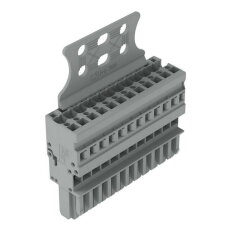 1vodičová pružinová svorkovnice, CAGE CLAMP, 4 mm2, Šedá WAGO 769-112/145-000