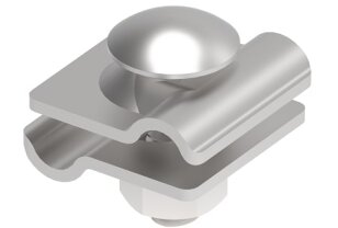 Univerzální svorka na drát 8/10mm, šroub M10x30 materiál V4A GROMTOR 102115