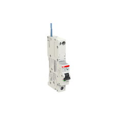 ABB DSE201 M C6 A300 kombinace jistič/chránič 1P+N 1M 10kA 6A 300mA C A