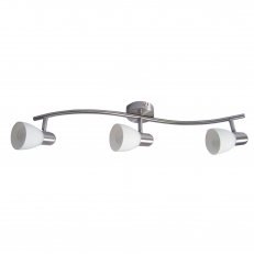 Soma E14 3x 40W IP20 saténový chrom RABALUX 6303