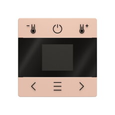ABB ZONI Kryt pro termostat prostorový s Bluetooth, pudrová 2CHT910400A4242