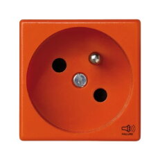 Zásuvka silová K45 (přístroj s krytem),