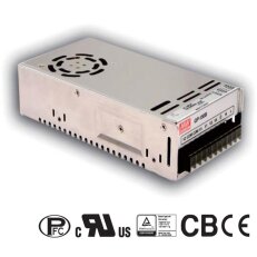 Výkonný zdroj s PFC 4CH 150W 5V/-5V/12V/-12V MEAN WELL QP-150-B
