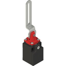 Bezpečnostní pantový spínač M16x1,5, Plast, 2NC, Středové raménko, IP67