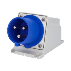 Přívodka nástěnná 13663 IP44-54/230V/32A/3P 6h SpeedPRO FAMATEL 13663