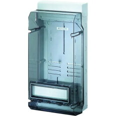 KV-Elektroměrová skříň s elektroměrovou deskou 295x583x182mm IP65 HENSEL KV 9337