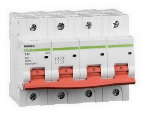 Instalační jistič NOARK 102825 EX9B125 25 kA, char. D, 20 A, 3+Npól