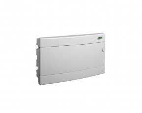 Plastová rozvodnice NOARK PNF-HW 18W bílé dveře do dutých stěn IP40 1 řada 18mod