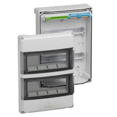 AK 24 NEW Malý rozvaděč, šedá, IP65