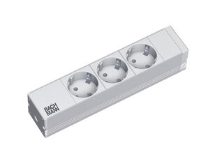 Bachman 333.417 10'' 1U 3xCEE7/3 power2,0m CEE7/7 208mm