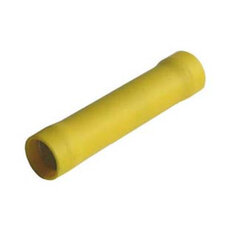 Lisovací spojka CU izolovaná sériová, 25mm2, délka 51mm, izolace PVC žlutá SI 25
