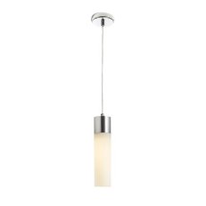 EIGHT závěsná opálové sklo/chrom 230V E27 28W RENDL R10493