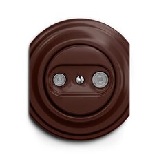 Rámeček GREENLUX KLIKLAP H/STR Brown, středový