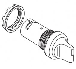 C2SS3-10R-11 Přepínač červený ABB 1SFA619202R1071