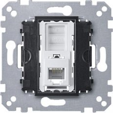 Mechanismus telefonní zásuvky RJ12, 4 kontakty SCHNEIDER MEG4214-0000