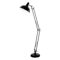 Stojací svítidlo BORGILLIO 1xE27 černá 60W IP20 EGLO 94698