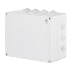 Krabice SolidBOX 68242 IP55 342x282x165mm plné víko stupň. vývodky (14x) FAMATEL