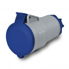 SCAME Zásuvka (spojka) kabelová XENIA 2P+E, 32A, 6h/200-250 V, 50/60 Hz, IP44