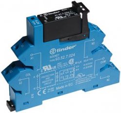 Vazební člen, 1Z/3A/240V AC, 24V DC, SSR, BS FINDER 38.41.7.024.8240