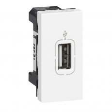 MOSAIC ZÁSUVKA USB 2.0 1M BÍLÁ LEGRAND 078761
