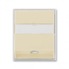 Kryt zásuvky telefonní 5013E-A00213 21 slonová kost/led. bílá Element ABB