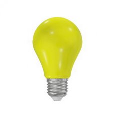 LED A60 230-240V 5W COLOURMAX E27 ŽLUTÁ