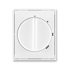 Kryt spínače s 3stup. otoč ovl 3294E-A00170 03 bílá/bílá Element Time ABB
