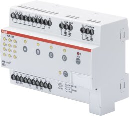 ABB KNX Řadový akční člen topení 4násobný man. ovládání VC/S 4.2.1