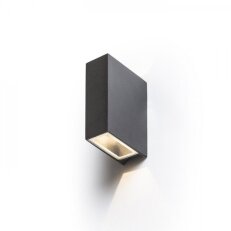 UKKO nástěnná černá 230V LED 2x3W 55° IP54 3000K RENDL R12555
