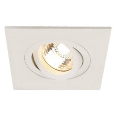 Downlight NEW TRIA XL SQUARE GU10 bílé matné 50 W SLV 113451