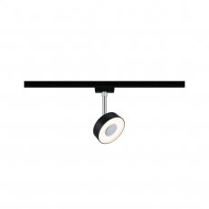 URail LED-spot Circle 5W černá mat 2700K kov/umělá hmota stmívatelné 96915