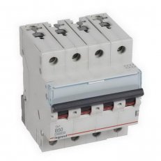 TX3 JISTIČ, 4 PÓLOVÝ, CHAR. B, 50A 10000A LEGRAND 404159