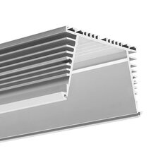 LED hliníkový profil KLUŚ SEKOMA stříbrná anoda 3m, A06595A_3