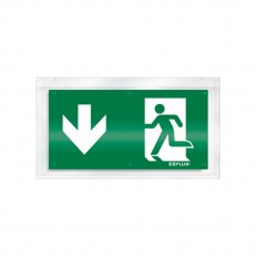 EsyLux EN10031120 Piktogram SLD SYMBOL 1-SIDE DOWN