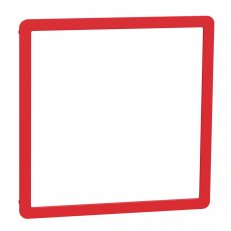 Dekorativní rámeček NOVÁ UNICA STUDIO OUTLINE Red SCHNEIDER NU230013
