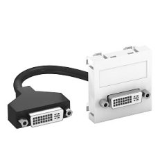 OBO 6104754 multimediální nosič DVI MTG-DVI F RW1