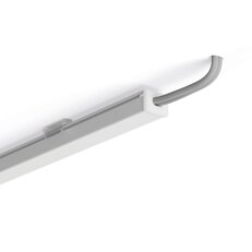 Záslepka s otvorem KLUŚ PIKO-OTW pro LED hliníkový profil šedá, C24202C02TW