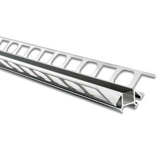 Hliníkový profil DR pro obklady a dlažbu, 56x22mm, černý difuz, 1m