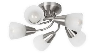 Connor E14 5X 40W IP20 saténový chrom RABALUX 5691