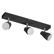 LEDVANCE LED SPOT PEAR BLACK 3 x 4.3W 2700K GU10